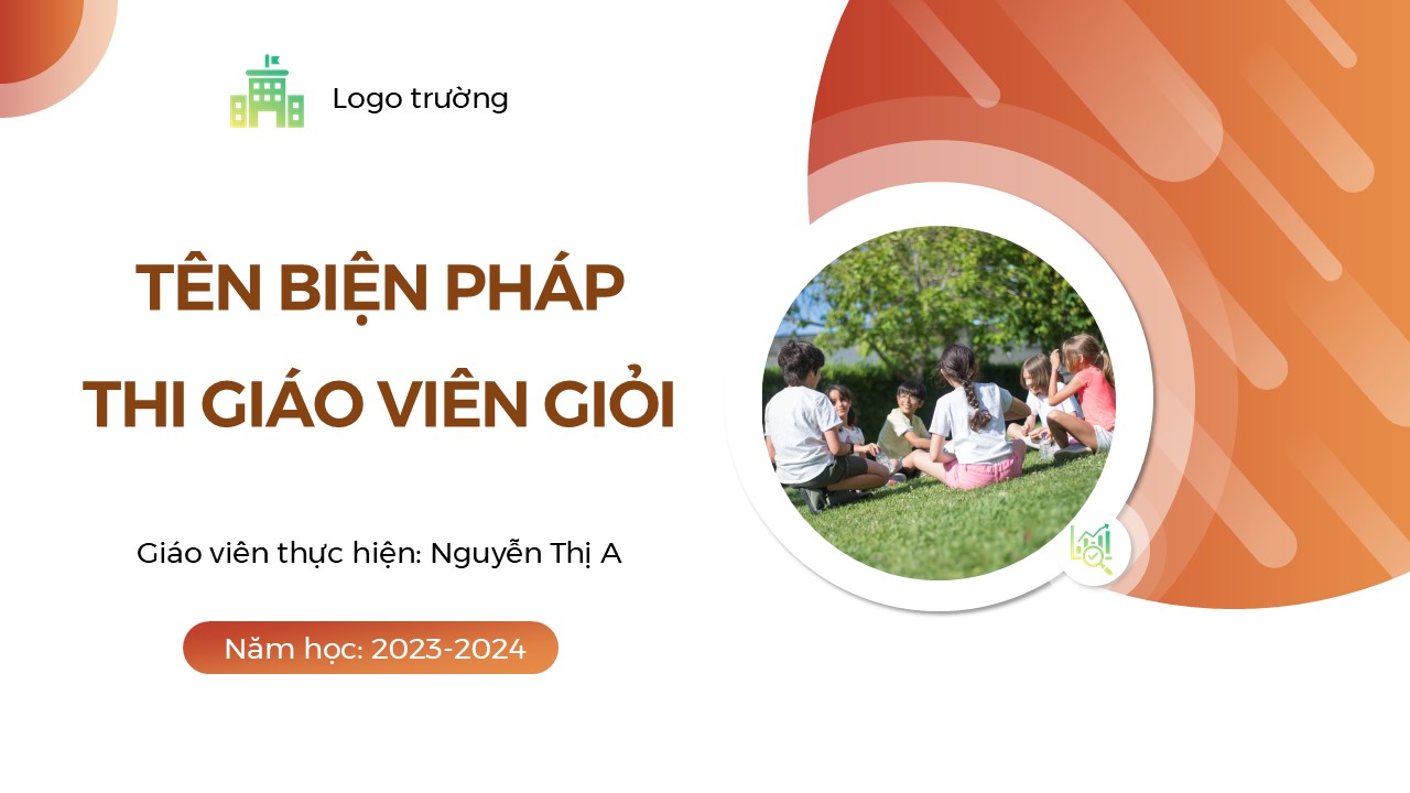 Mẫu báo cáo biên pháp giáo viên giỏi E01